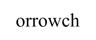 ORROWCH