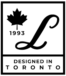 1993 L DESIGNED IN TORONTO