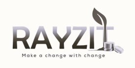 RAYZIT MAKE A CHANGE WITH CHANGE