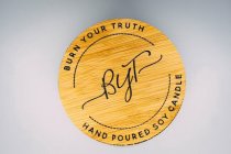 BURN YOUR TRUTH, BURN YOUR TRUTH HAND POURED SOY CANDLE, BYTURED SOY CANDLE, BYT