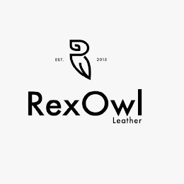 EST. 2015 REXOWL LEATHER