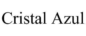 CRISTAL AZUL