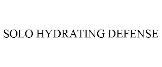 SOLO HYDRATING DEFENSE