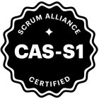 SCRUM ALLIANCE CAS-S1 CERTIFIED