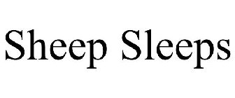 SHEEP SLEEPS