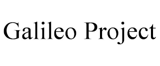 GALILEO PROJECT