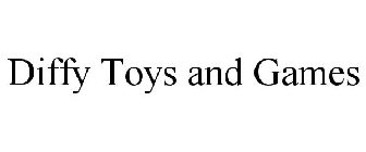 DIFFY TOYS AND GAMES