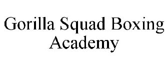GORILLA SQUAD BOXING ACADEMY
