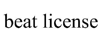 BEAT LICENSE