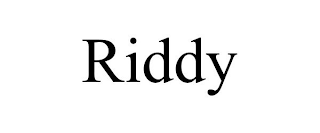 RIDDY