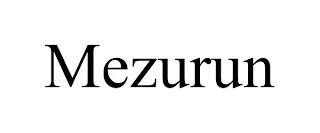 MEZURUN