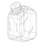 CONFIGURATION OF A PLASTIC BOTTLE FOR MEDIA