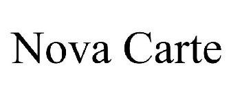 NOVA CARTE