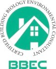 CERTIFIED BUILDING BIOLOGY ENVIRONMENTAL CONSULTANT BBEC