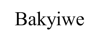 BAKYIWE