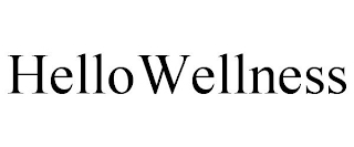 HELLOWELLNESS