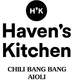 H'K HAVEN'S KITCHEN CHILI BANG BANG AIOLI
