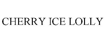 CHERRY ICE LOLLY