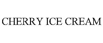 CHERRY ICE CREAM