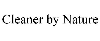 CLEANER BY NATURE