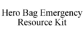 HERO BAG EMERGENCY RESOURCE KIT