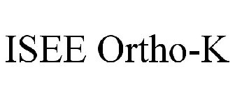 ISEE ORTHO-K