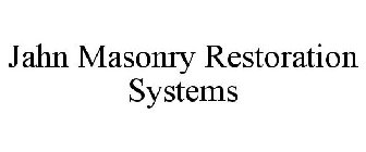 JAHN MASONRY RESTORATION SYSTEMS