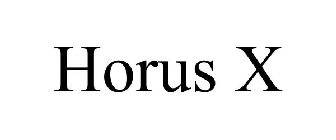 HORUS X