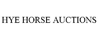 HYE HORSE AUCTIONS