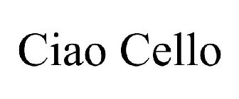 CIAO CELLO