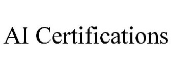 AI CERTIFICATIONS