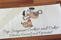 PUP SERGEANT COOKIES AND CAKES, LLC, VETERAN OWNED AND OPERATED