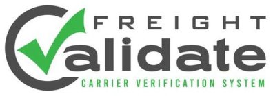 FREIGHT VALIDATE CARRIER VERIFICATION SYSTEM