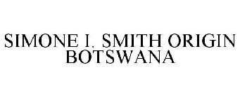SIMONE I. SMITH ORIGIN BOTSWANA