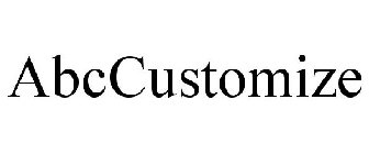 ABCCUSTOMIZE