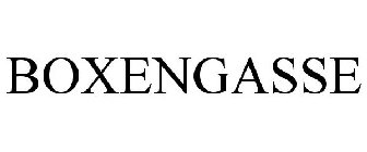 BOXENGASSE