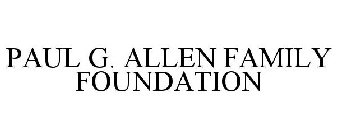 PAUL G. ALLEN FAMILY FOUNDATION