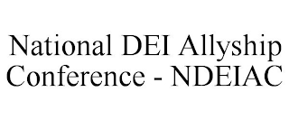 NATIONAL DEI ALLYSHIP CONFERENCE - NDEIAC