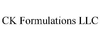 CK FORMULATIONS LLC
