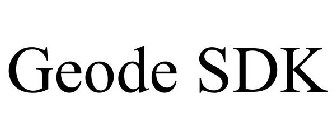 GEODE SDK