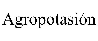 AGROPOTASIÓN