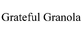 GRATEFUL GRANOLA