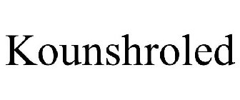 KOUNSHROLED