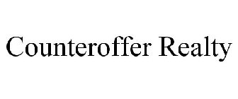 COUNTEROFFER REALTY