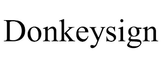 DONKEYSIGN