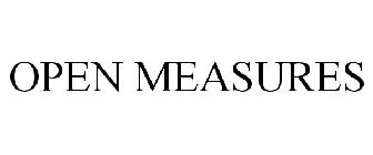 OPEN MEASURES