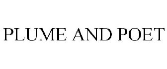 PLUME & POET
