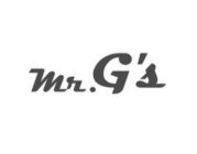 MR. G'S