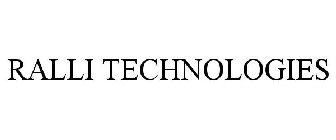 RALLI TECHNOLOGIES