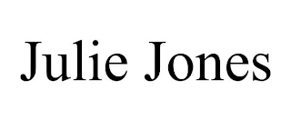 JULIE JONES